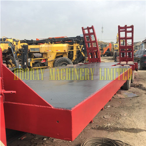widely used low bed semi trailer for sale