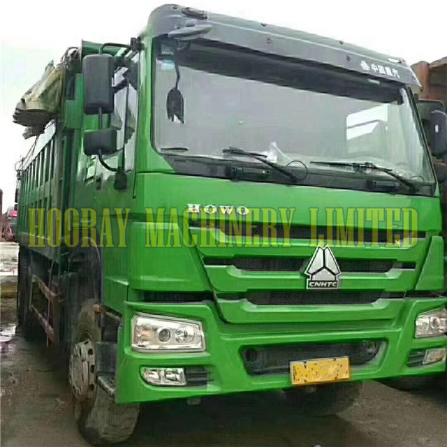 Sinotruk 6x4 375 hp Howo Used Dump Truck for Sale